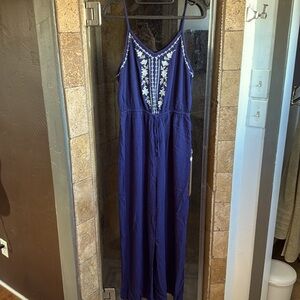 Knox Rose Blue Jumpsuit